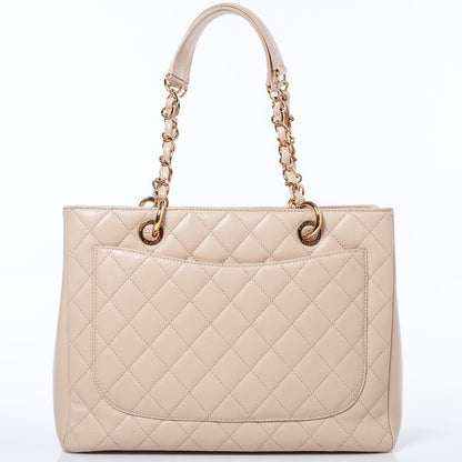 Chanel Caviar Grand Shopping Tote GST Beige Clair 4 of 10