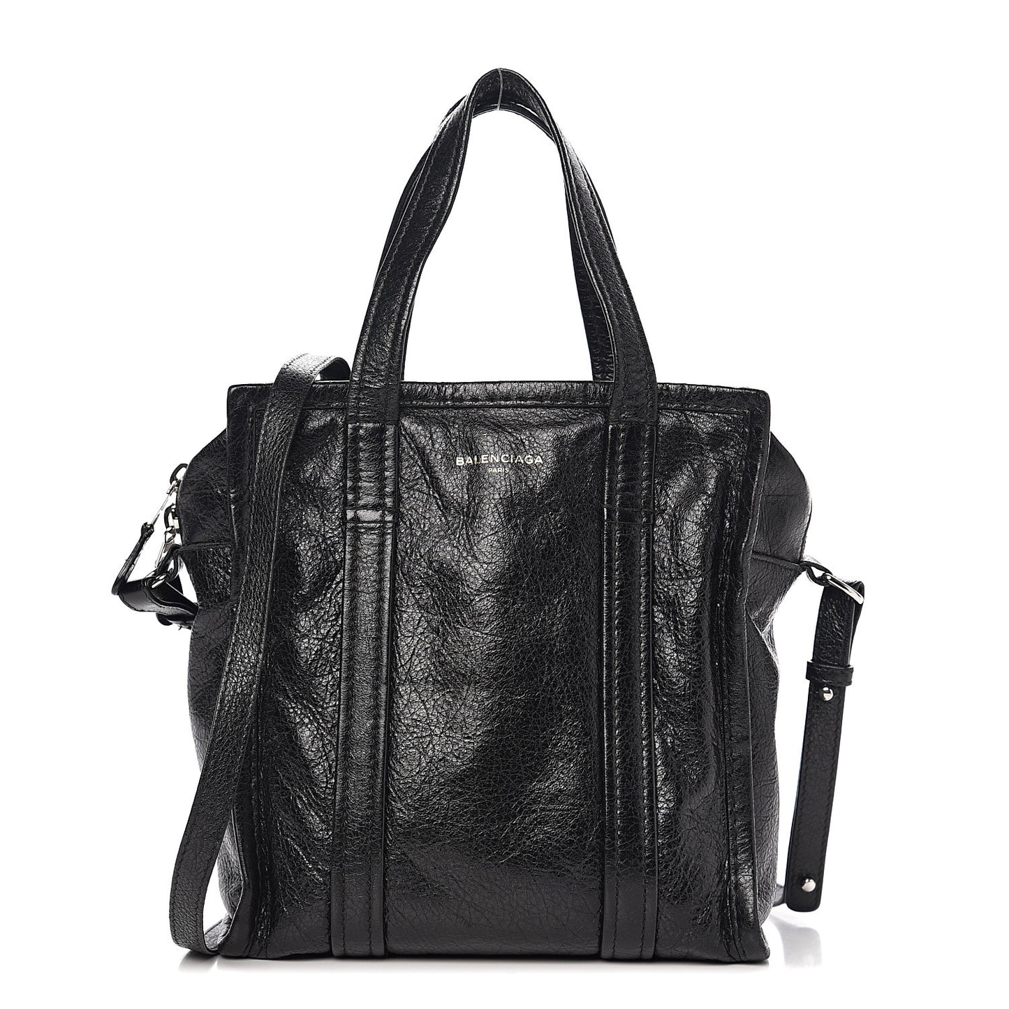 Agneau XS Bazar Shopper Tote Black