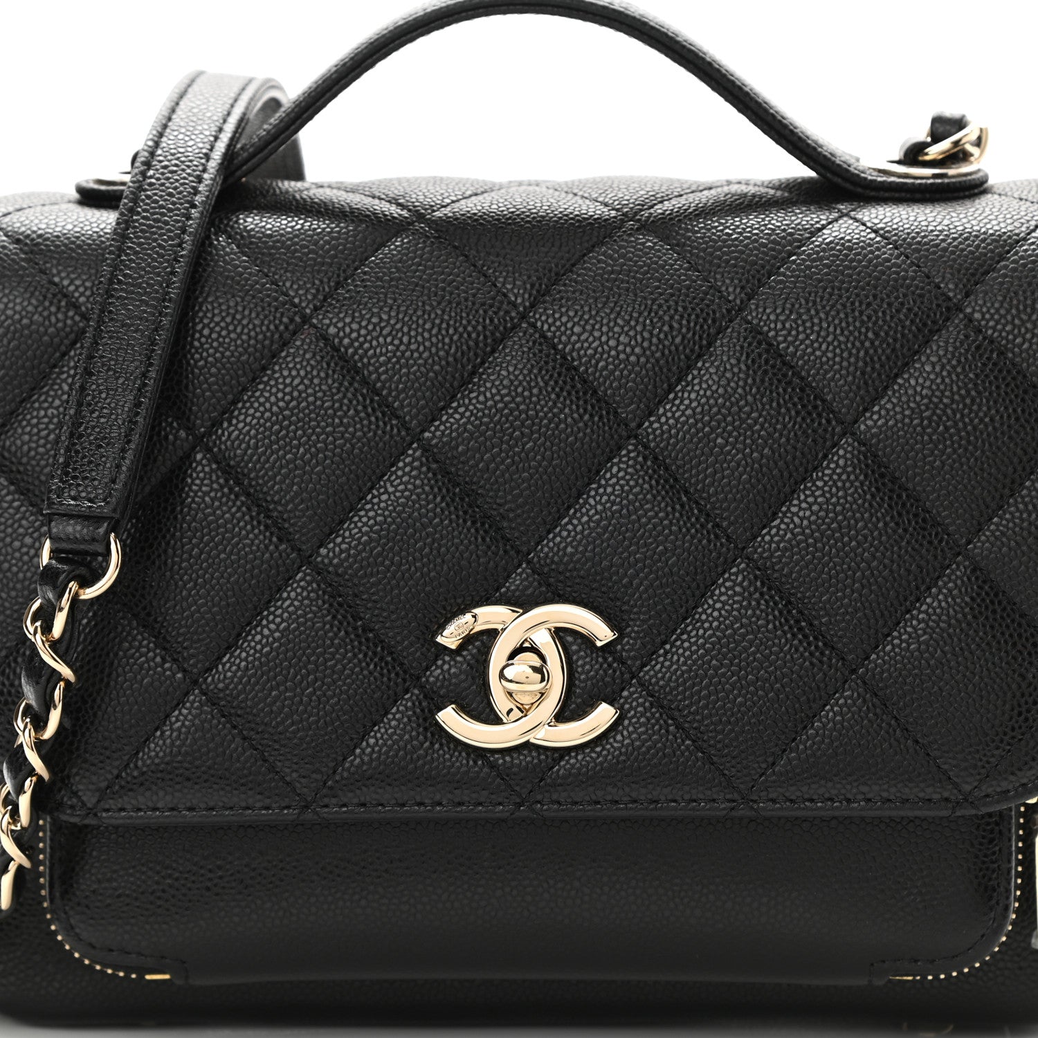 Chanel Caviar Quilted Medium Business Affinity Flap Black 8 of 8