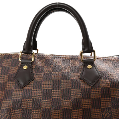 Louis Vuitton Damier Ebene Speedy 35 7 of 9