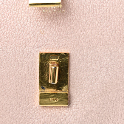 Chloe Grained Lambskin Mini Drew Shoulder Bag Cement Pink 12 of 14