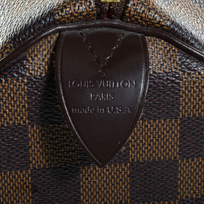 Louis Vuitton Damier Ebene Speedy 30 7 of 7