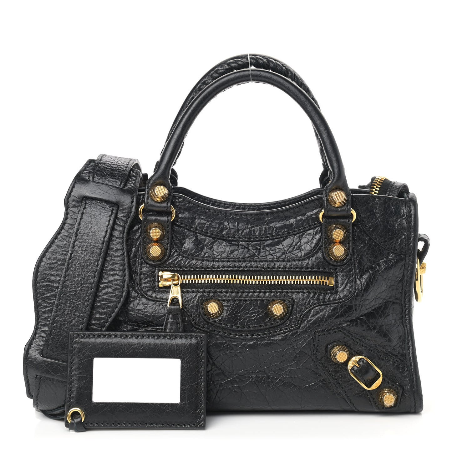 Agneau Giant 12 Gold Hardware Mini City Black