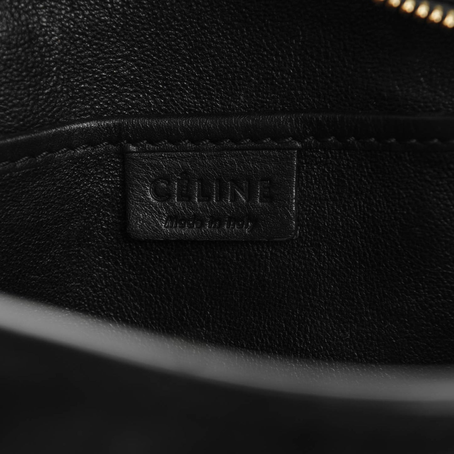 Smooth Calfskin Nano Luggage Black