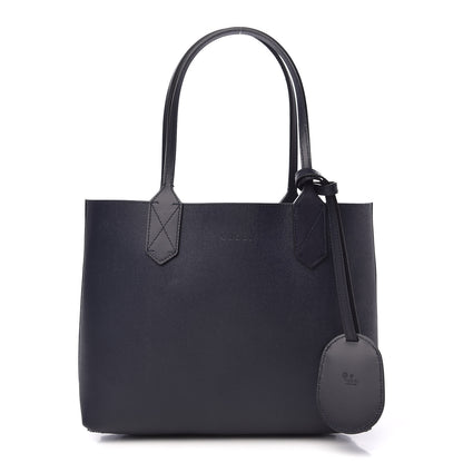 Gucci GG Supreme Monogram Blooms Small Reversible Tote Beige Blue Navy 10 of 16