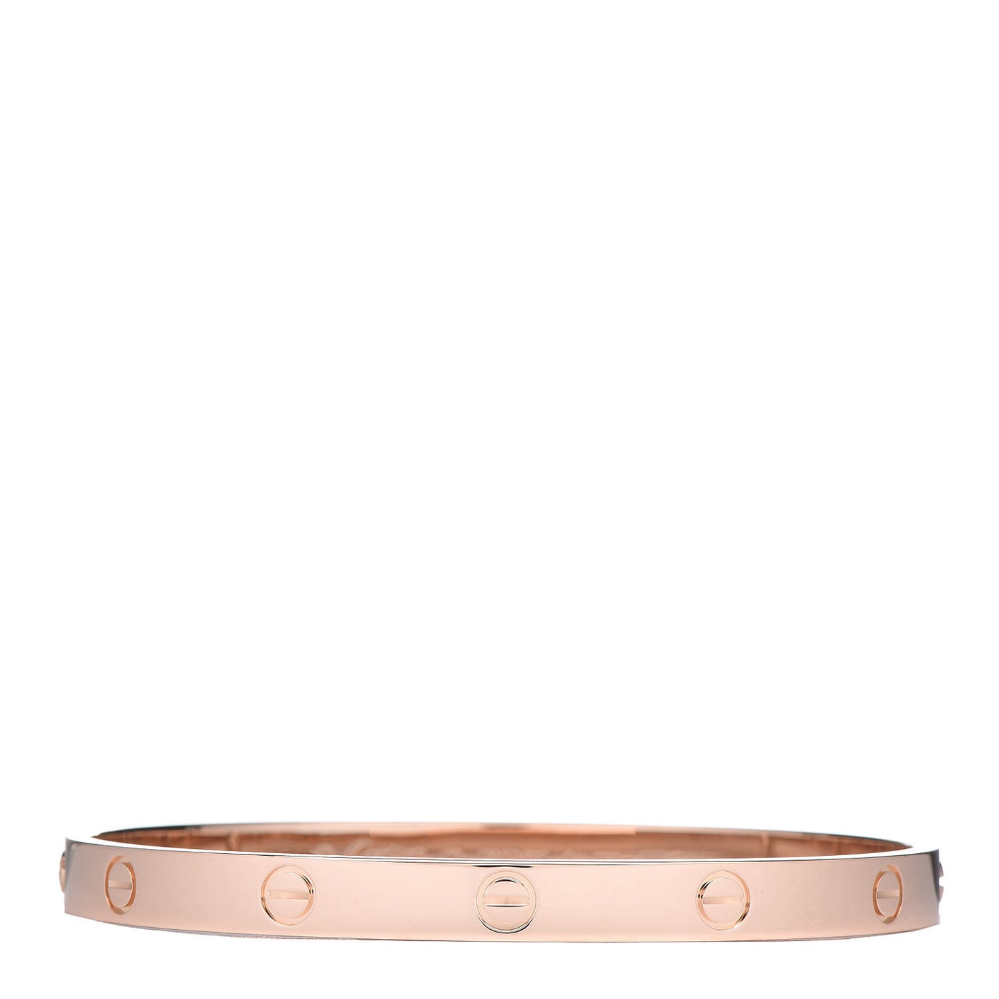 18K Pink Gold LOVE Bracelet 19