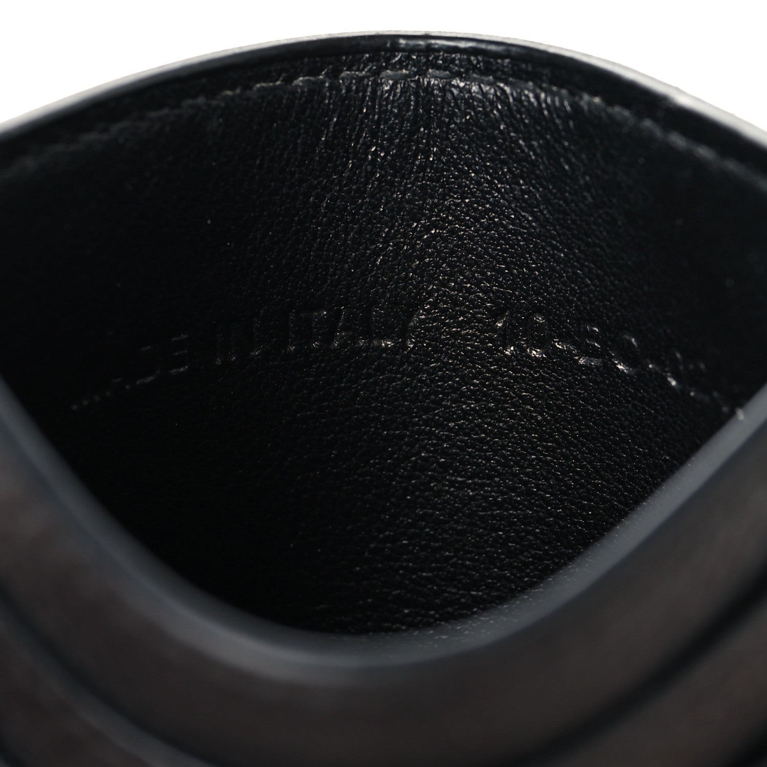 Christian Dior Grained Calfskin Oblique Card Holder Black 7 of 9