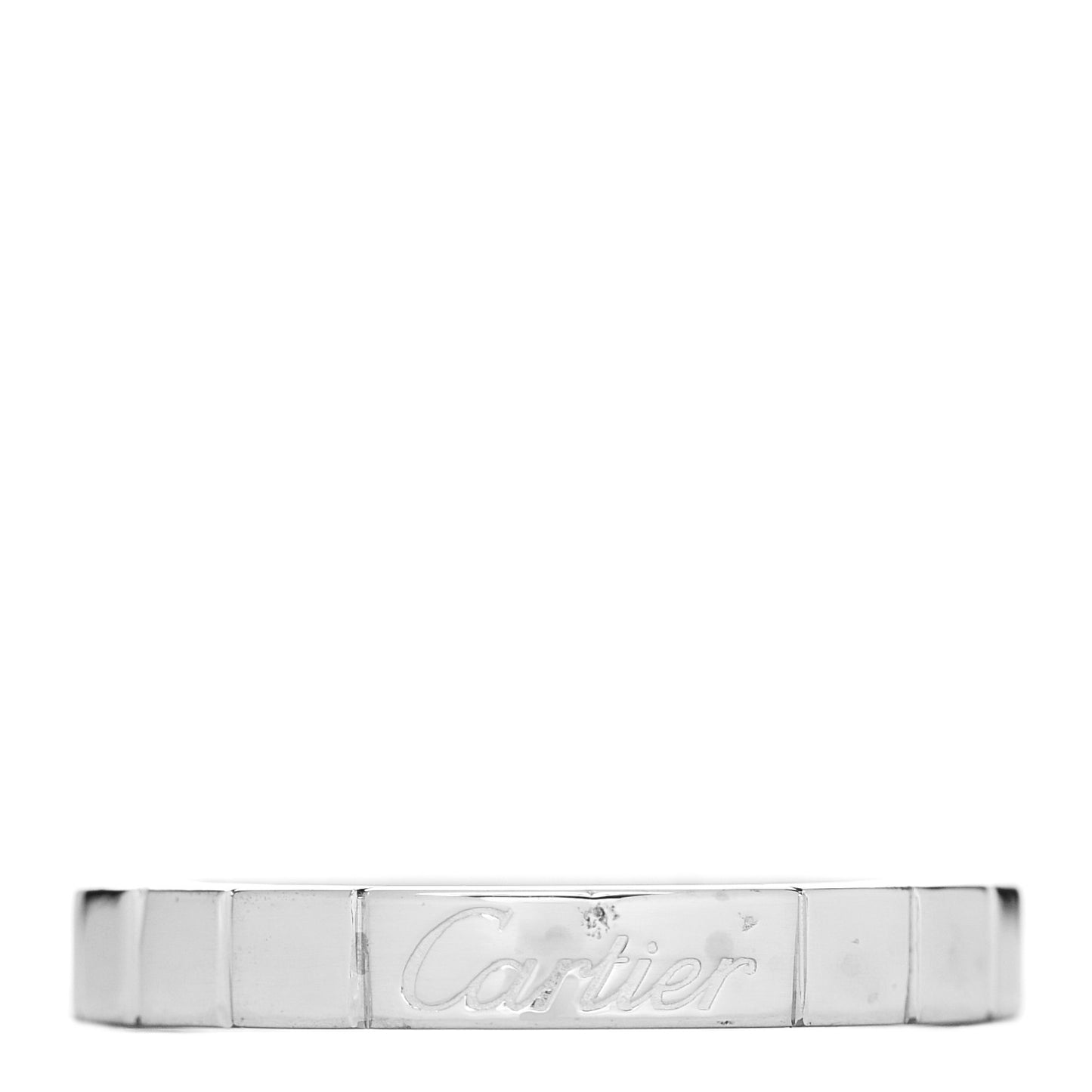 18K White Gold Lanieres Ring 51 5.75