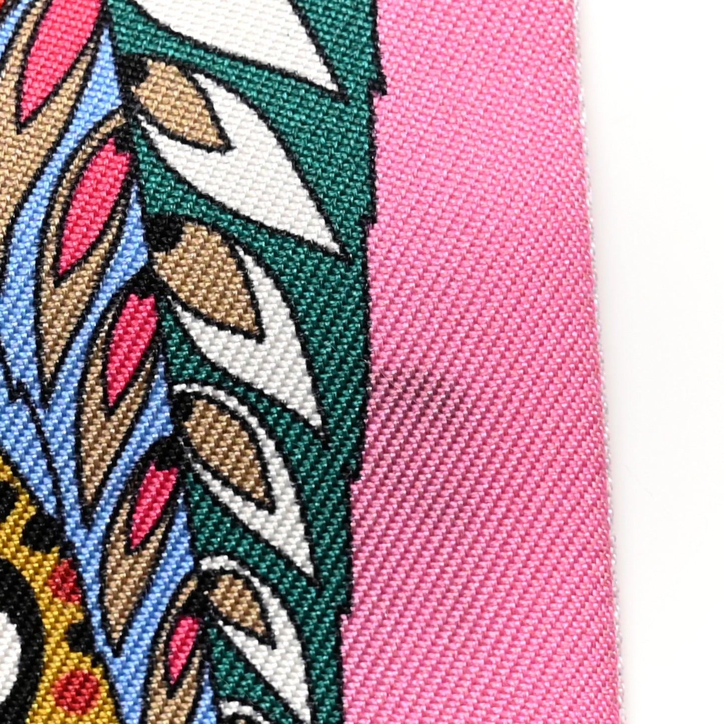 Silk Monogram Romance BB Bandeau Rose