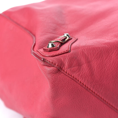 Balenciaga Veau Papier A4 Zip Around Tote Rouge Grenade 10 of 15
