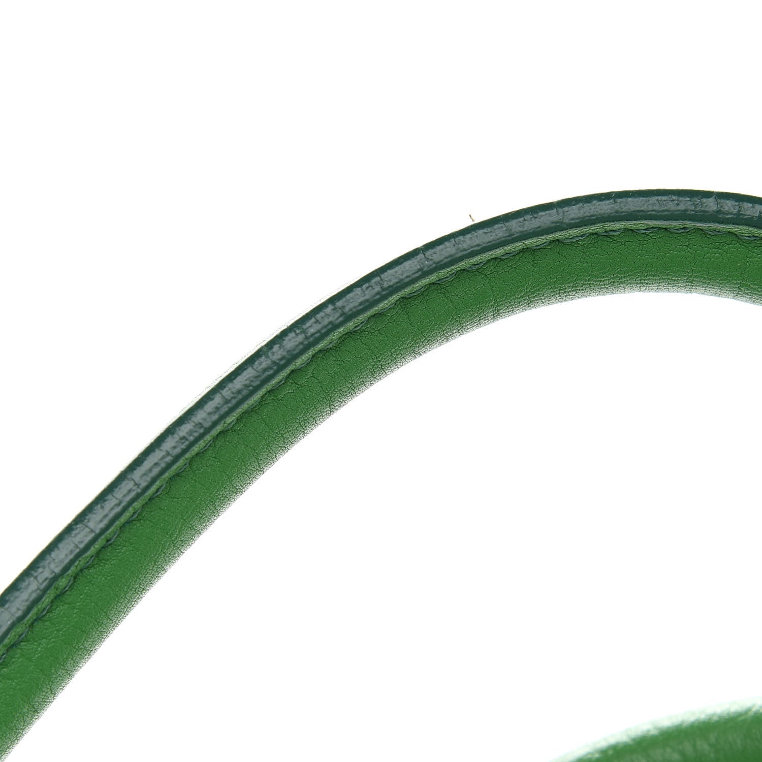 Celine Crisped Calfskin Small Tie Knot Tote Grass Green 9 of 14
