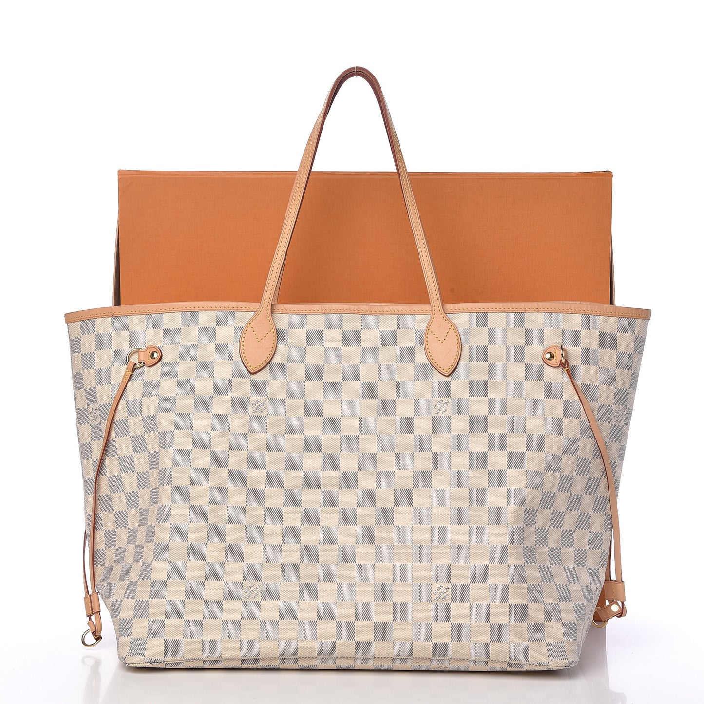Damier Azur Neo Neverfull GM Rose Ballerine
