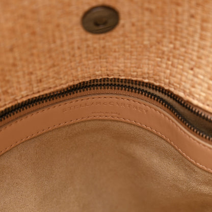 Stella McCartney Woven Raffia Falabella Tote Bag Natural 6 of 10
