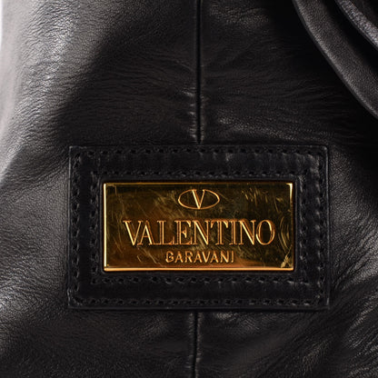 Valentino Garavani Nappa Petale Dome Bag Black 8 of 8