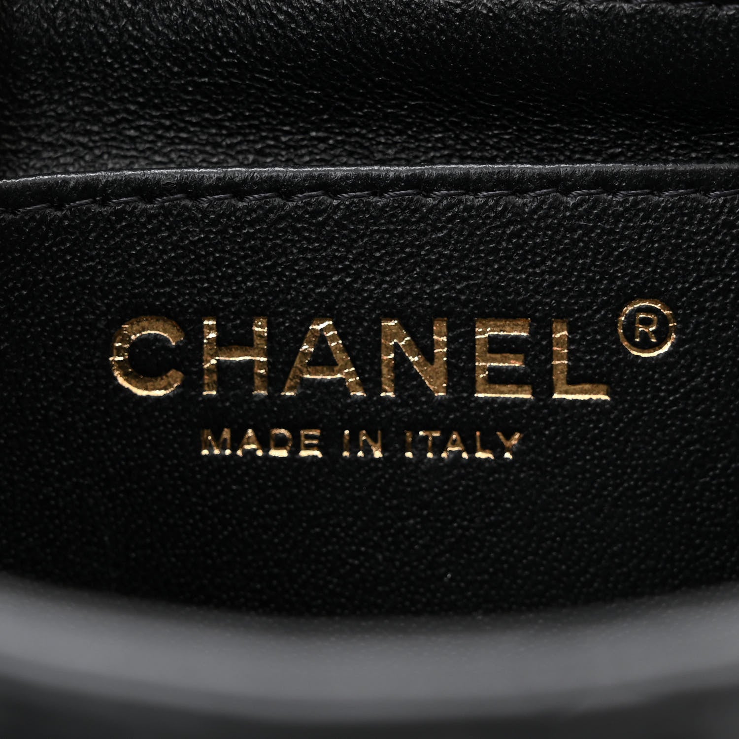 Chanel Lambskin Quilted Mini Square Flap Black 6 of 11