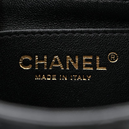 Chanel Lambskin Quilted Mini Square Flap Black 6 of 11