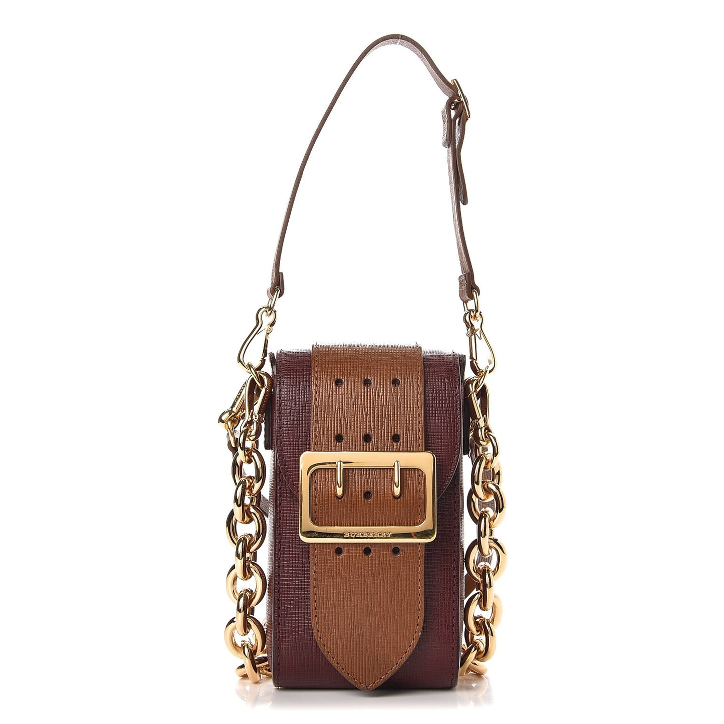 Prorsum Grainy Calfskin Oblong Belt Bag Burgundy
