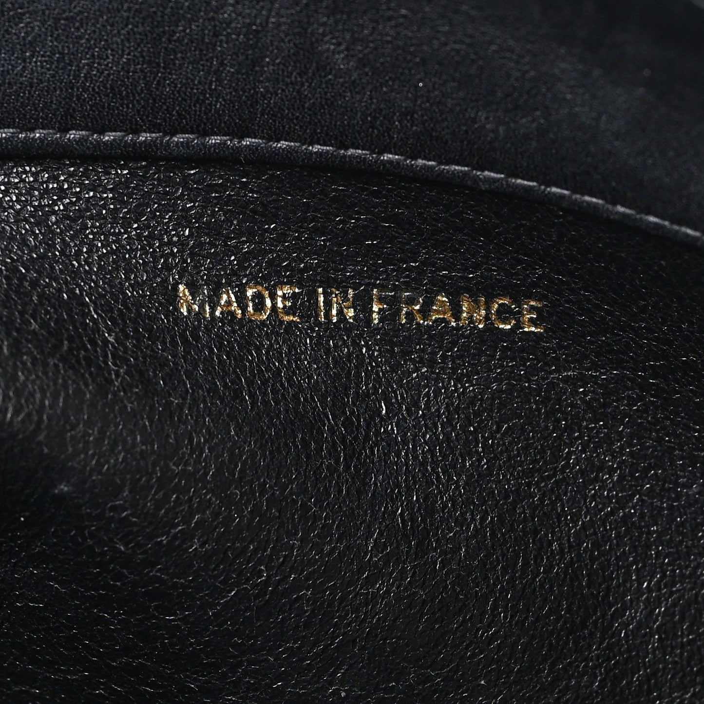 Lambskin Jumbo CC Shoulder Bag Black