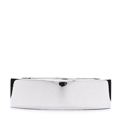 Cartier 18K White Gold Diamond Anniversary Band Ring 48 4.5 3 of 5
