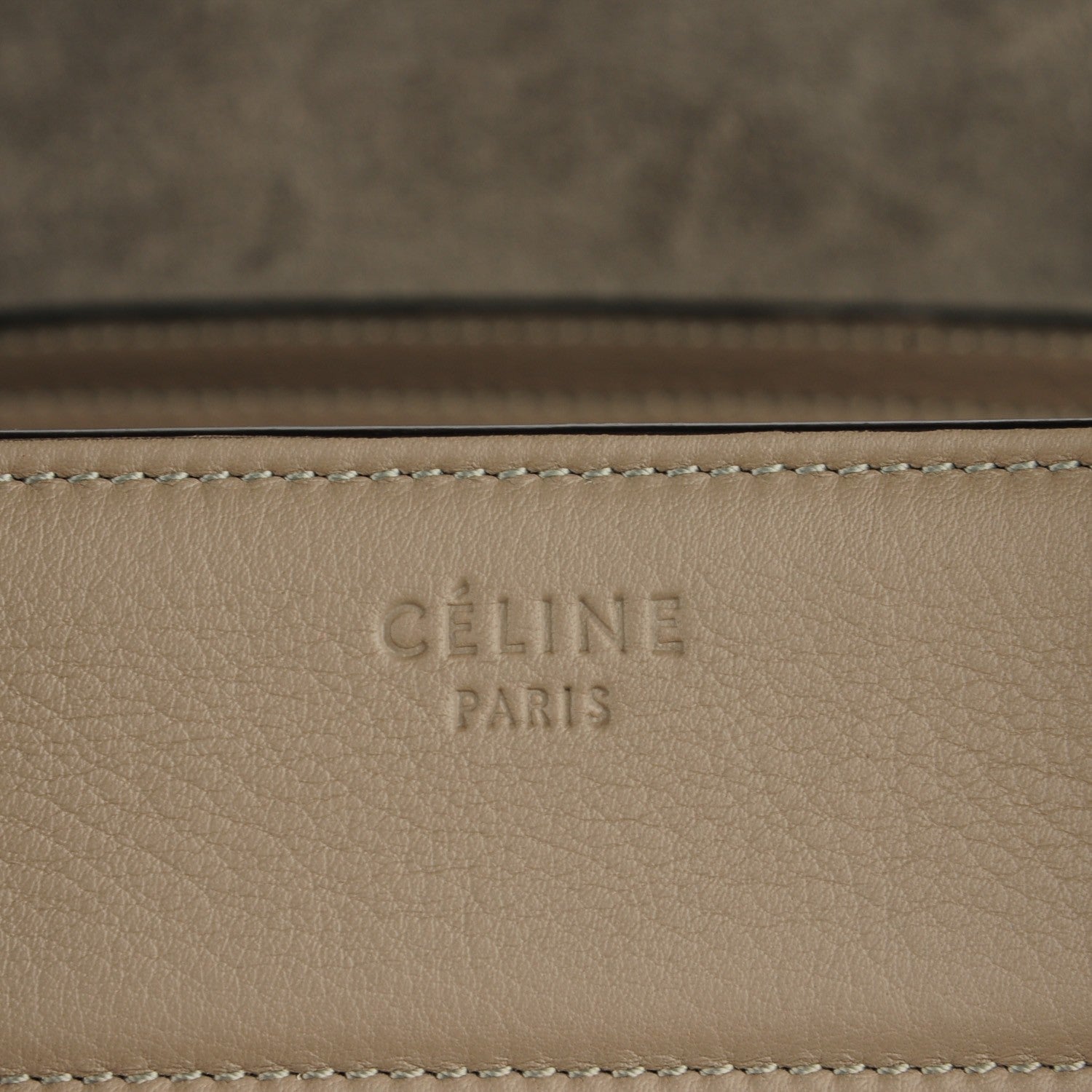 Celine Supple Calfskin Medium Phantom Luggage Medium Grey 4 of 7