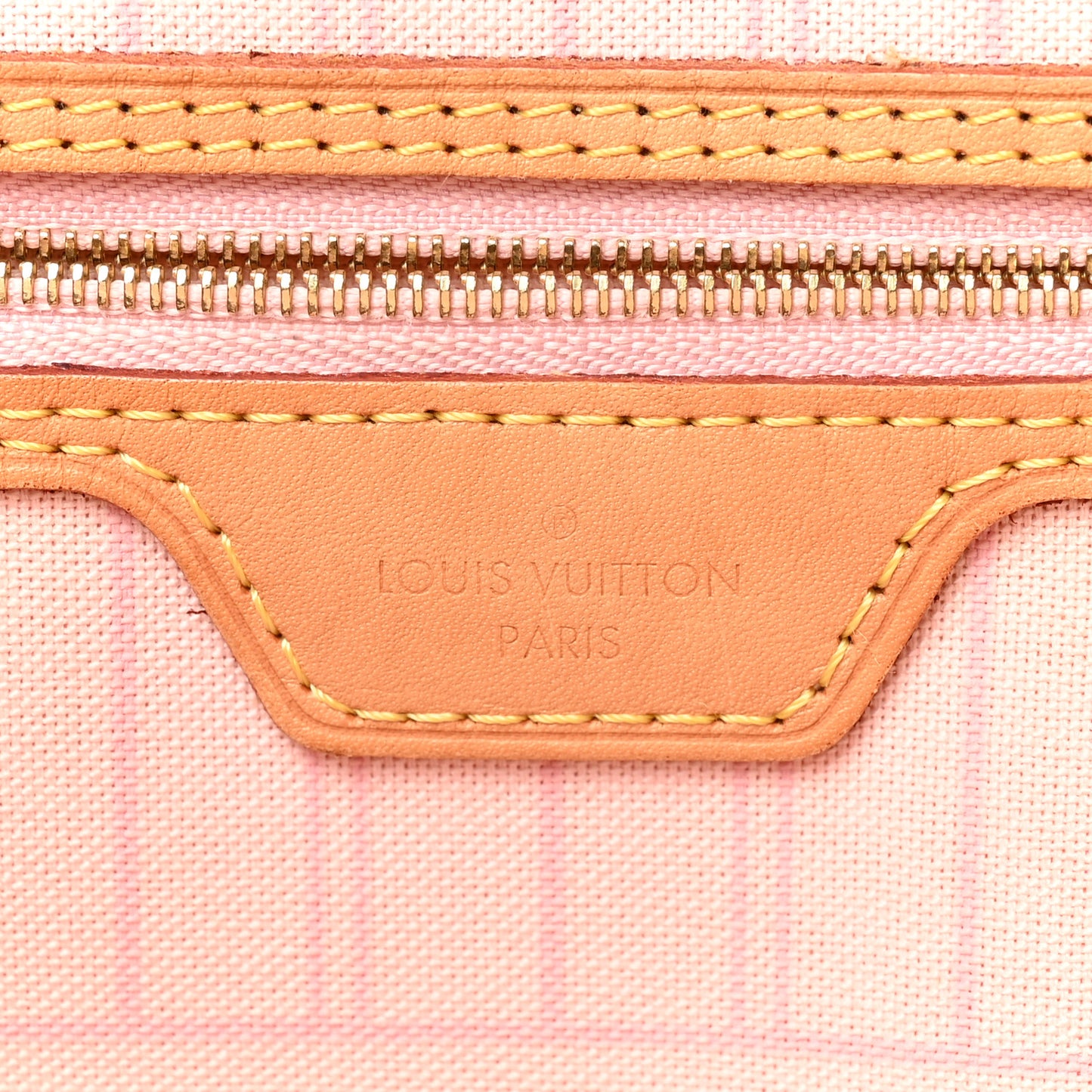 Damier Azur Neo Neverfull MM Rose Ballerine