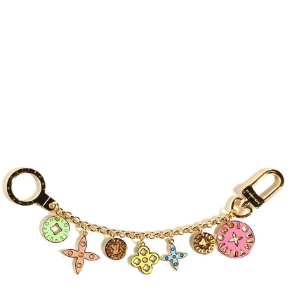 Louis Vuitton Enamel Looping Chain Key Ring Multicolor 1 of 7