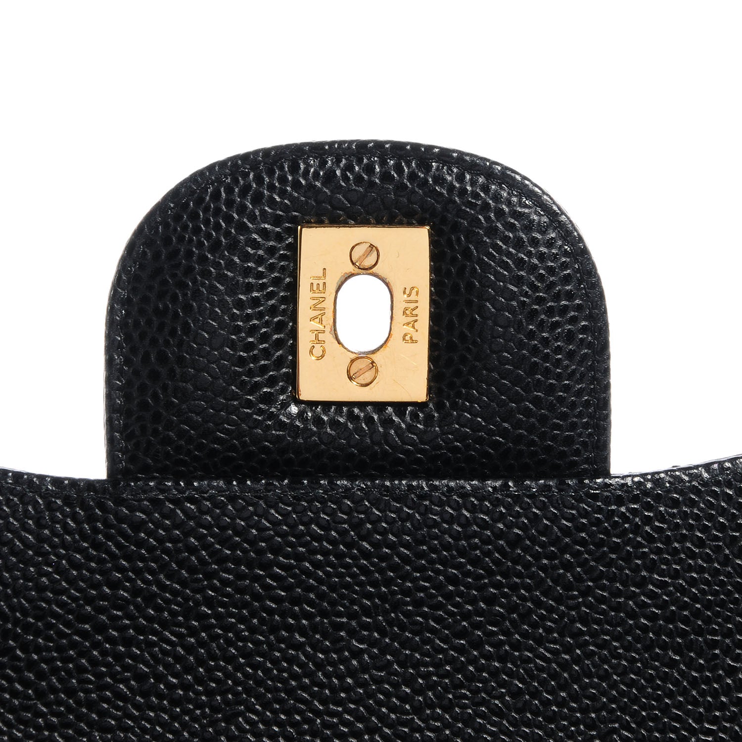 Chanel Caviar Jumbo Double Flap Black 7 of 10