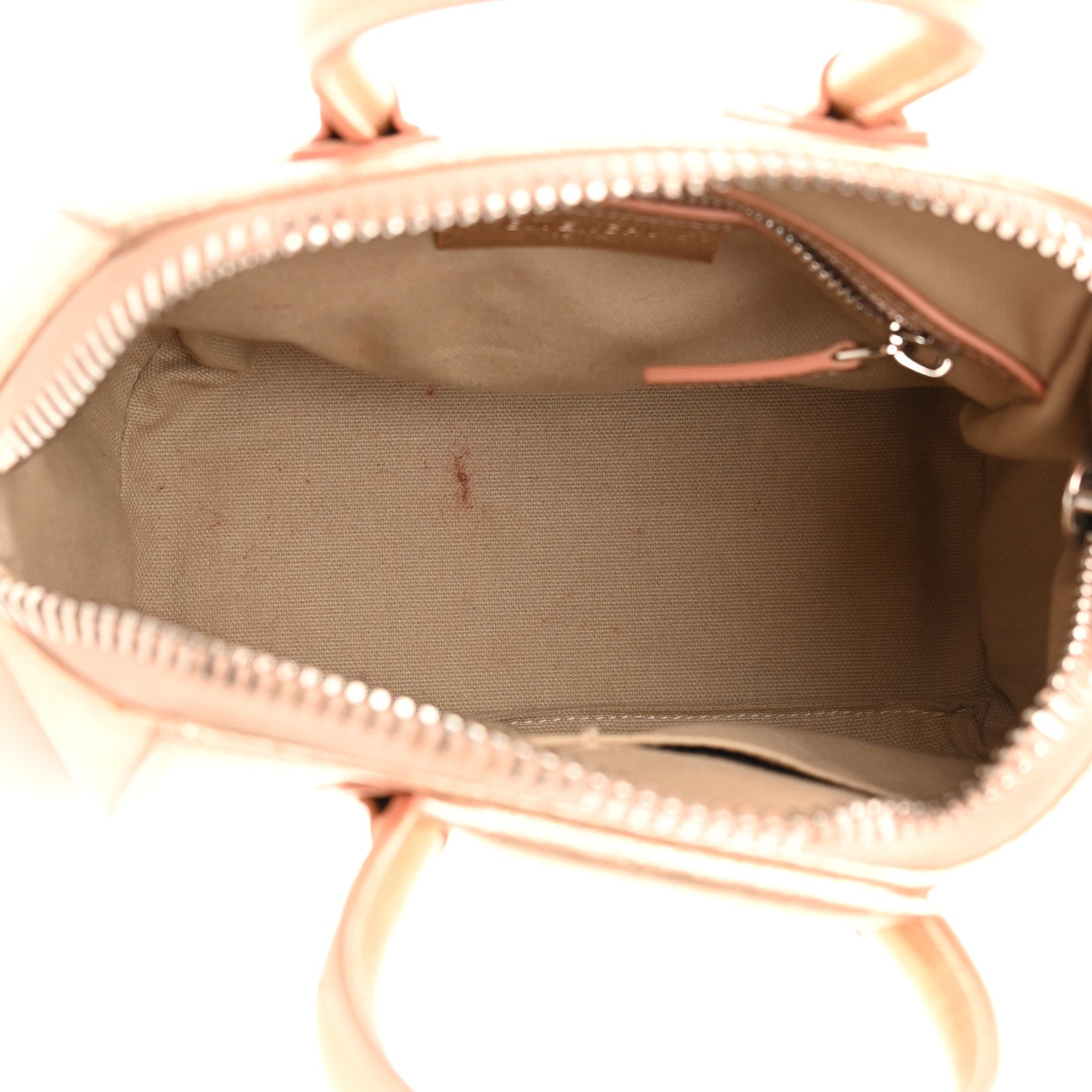 Givenchy Metallic Sugar Goatskin Mini Antigona Light Pink 5 of 25