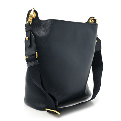 Prada Vitello Phenix Hobo Baltico 3 of 9