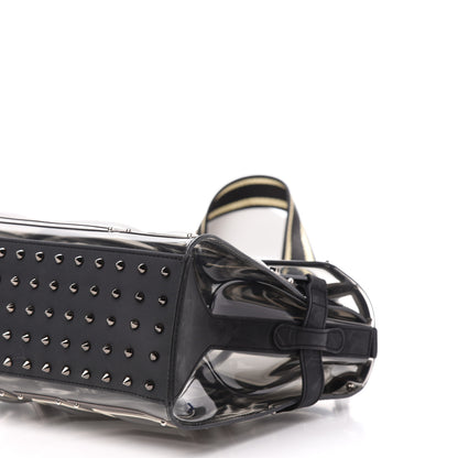Delvaux Vinyl Gladiator Tempete Satchel Antique Silver Gold 9 of 10
