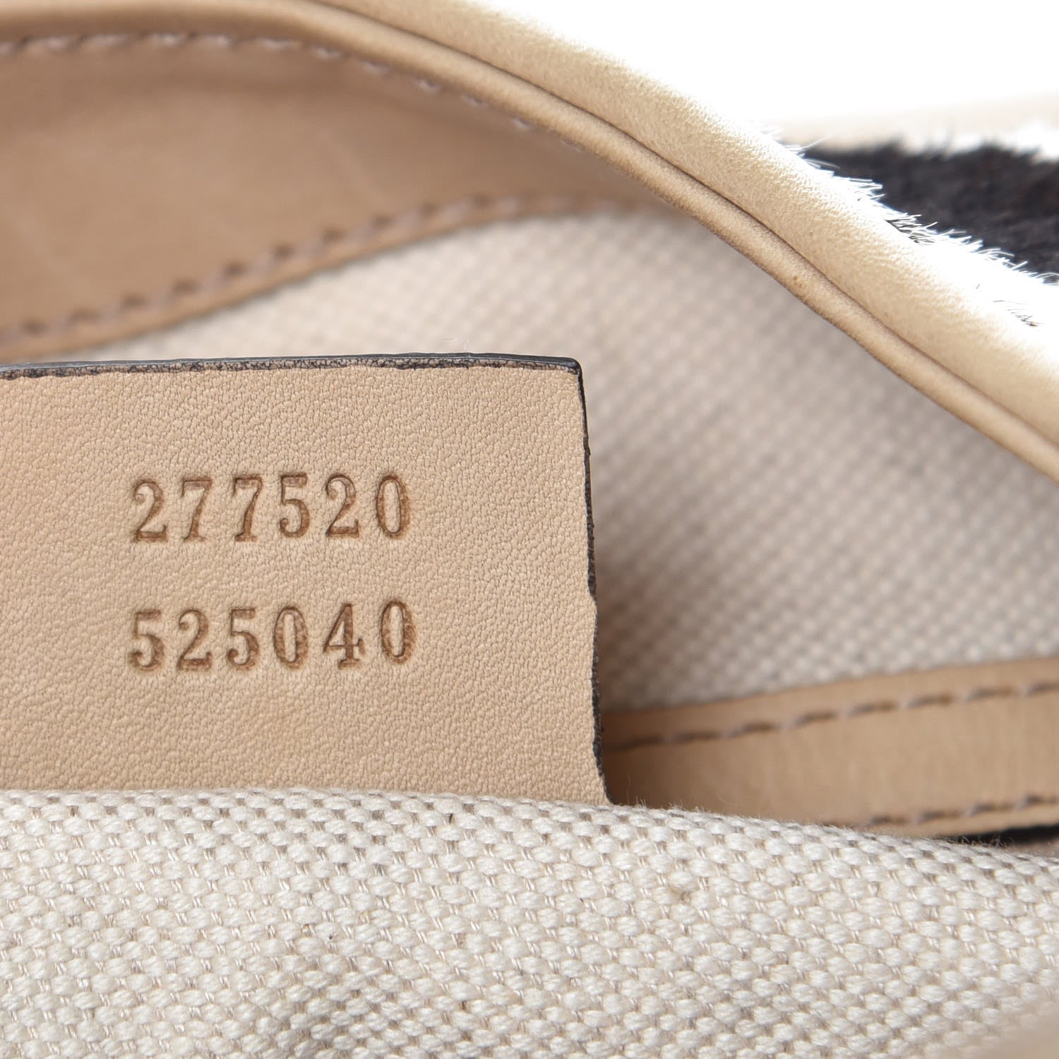 Gucci Pony Hair Zebra Print Medium Jackie Shoulder Bag 7 of 12