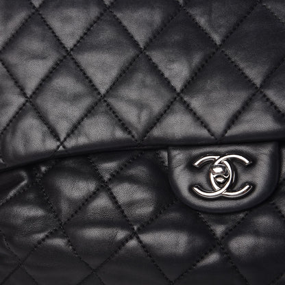 Chanel Lambskin Quilted 3 Maxi Flap Bag Black 11 of 13