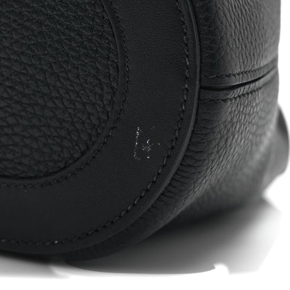 Hermes Taurillon Clemence Swift In-The-Loop 18 Bag Black 8 of 8