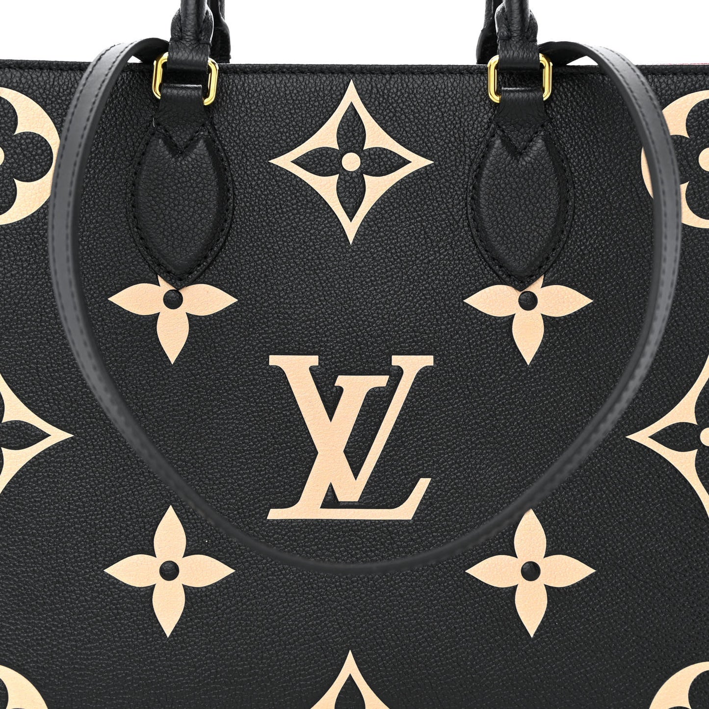 Empreinte Monogram Giant Onthego MM Black Beige