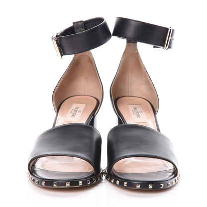 Valentino Garavani Nappa Soul Rockstud 65mm Sandals 39 Black 2 of 11