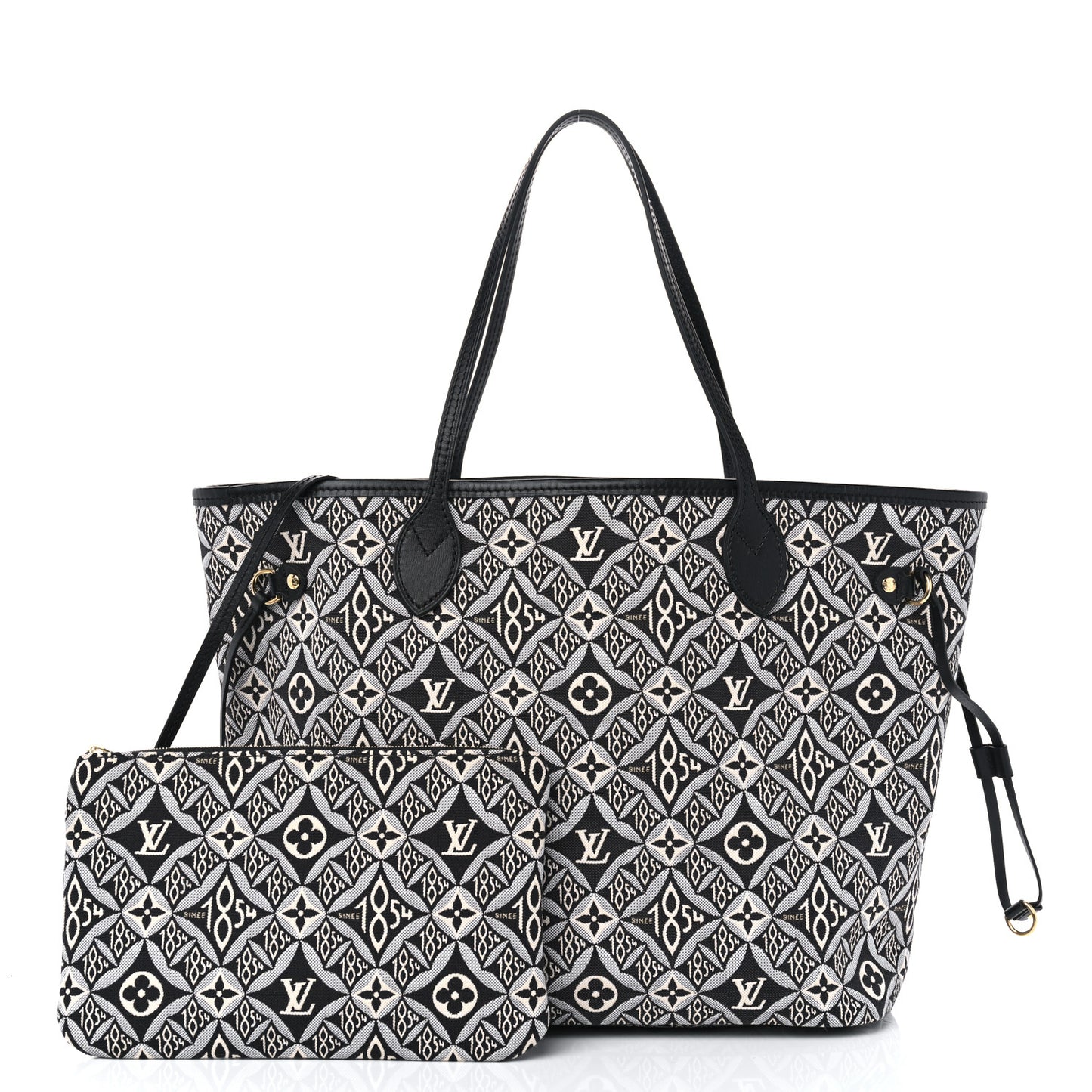 Jacquard Since 1854 Neverfull MM Grey