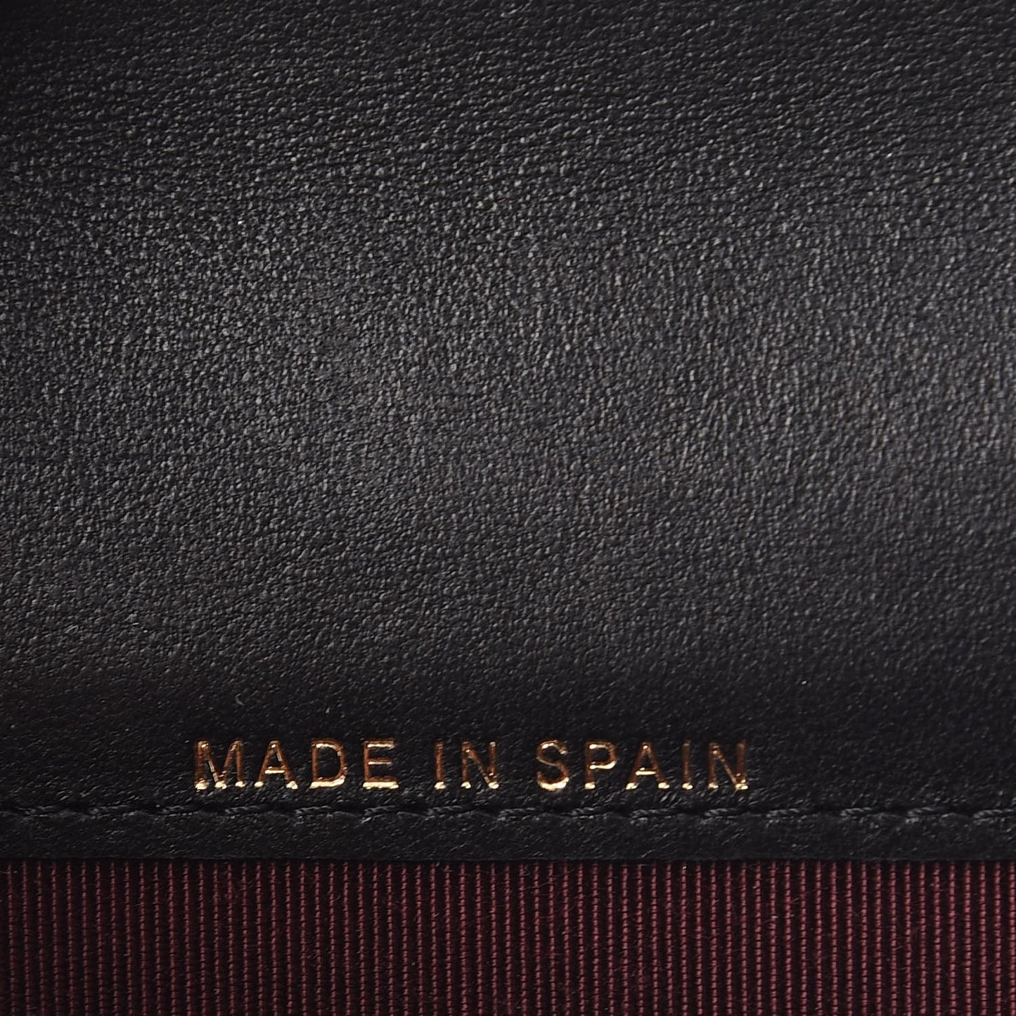 Aged Calfskin Quilted Reissue Flap Card Holder Black