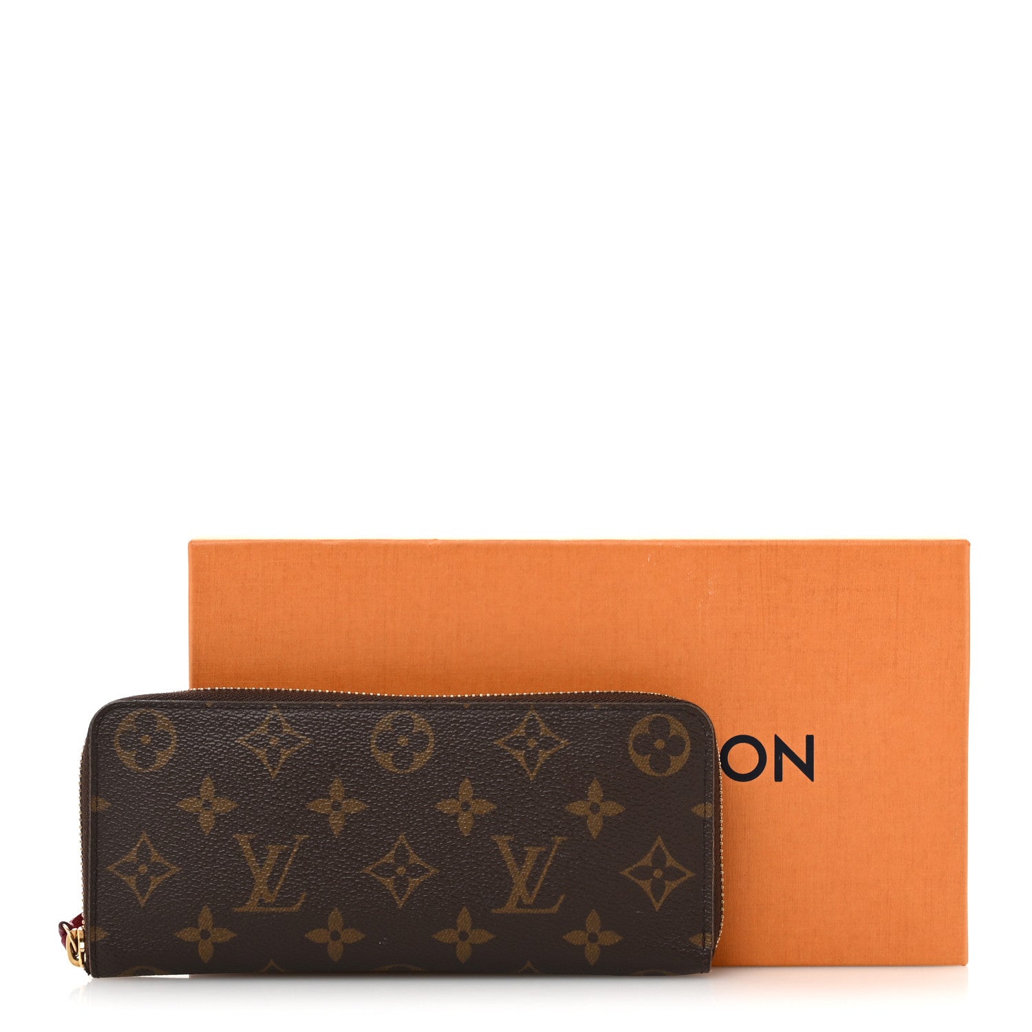 Louis Vuitton Monogram Clemence Wallet Fuchsia 11 of 11