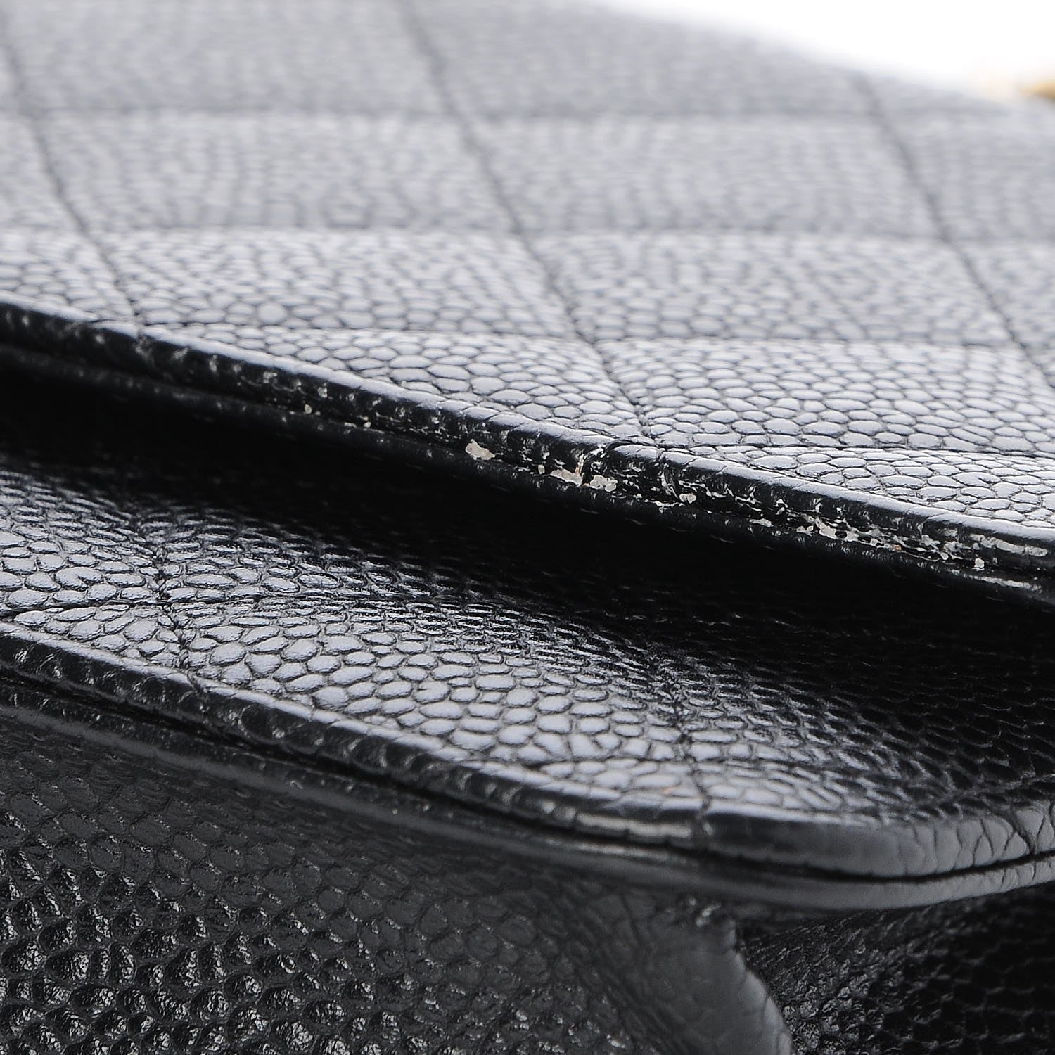 Chanel Caviar Quilted Wallet On Chain WOC Black 9 of 10