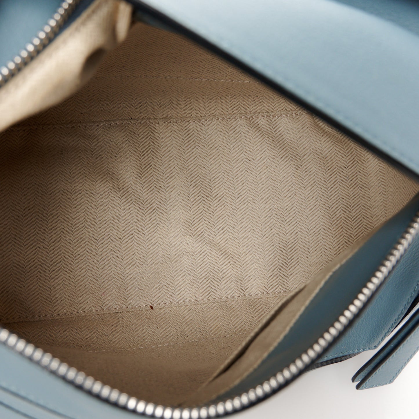 Calfskin Small Puzzle Bag Stone Blue