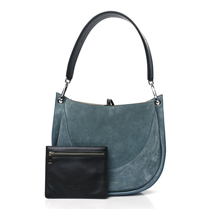 Proenza Schouler Suede Arch Shoulder Bag Faded Blue 3 of 9