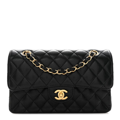 Chanel Caviar Quilted Small Double Flap Black 1 of 13