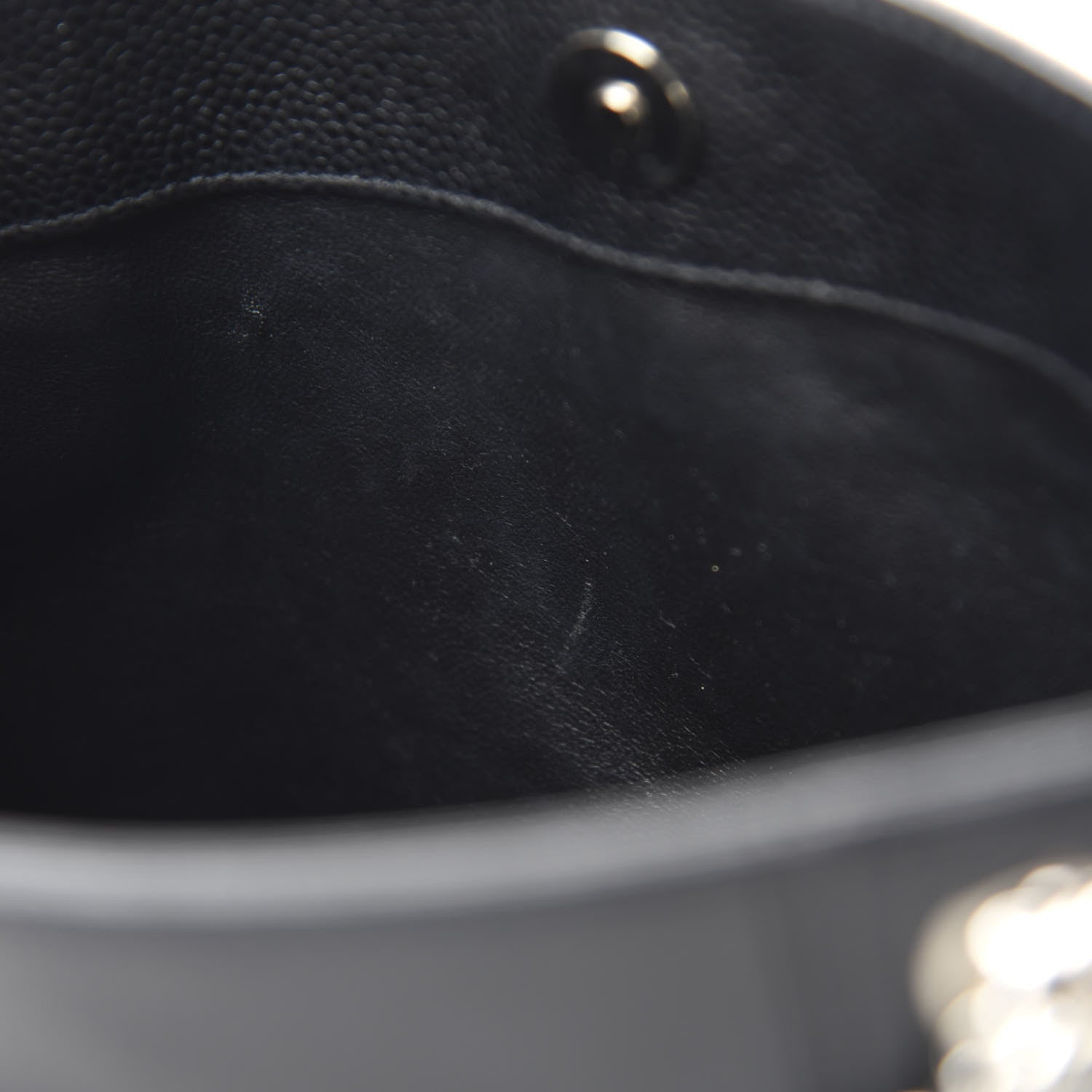 Chanel Grained Calfskin Bijoux Chain Shoulder Bag Black 13 of 19