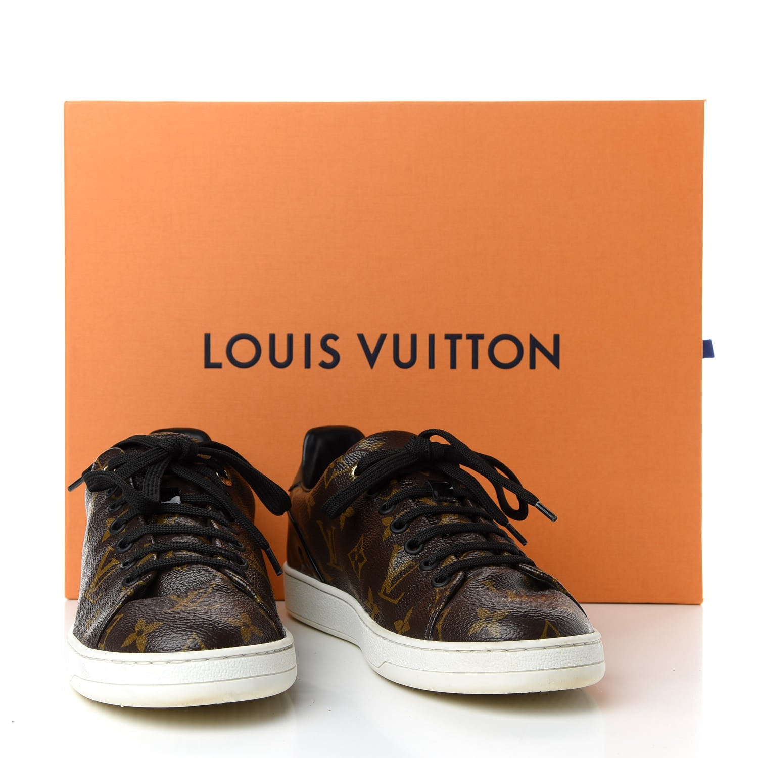Louis Vuitton Patent Monogram Frontrow Sneakers 39 10 of 10