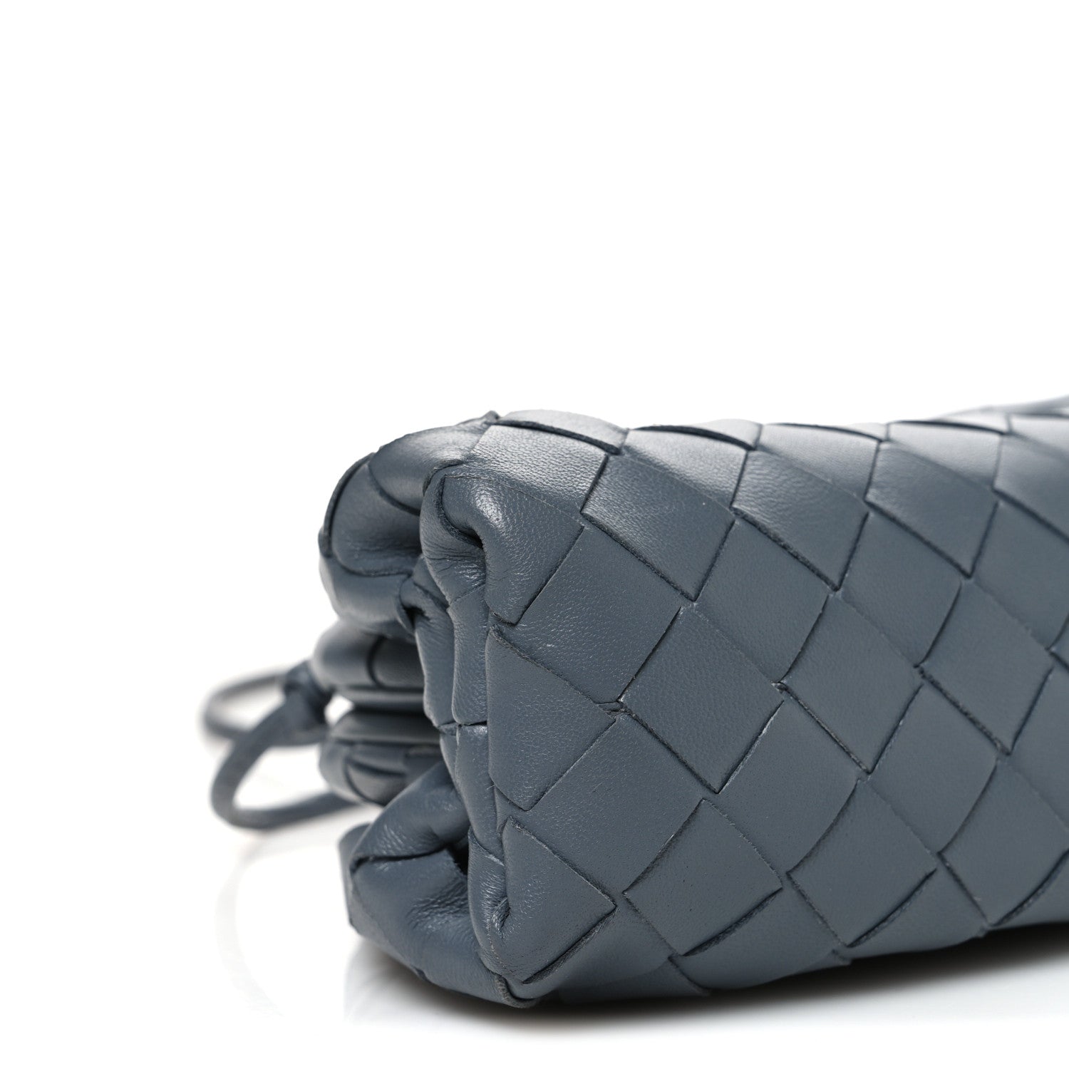 Bottega Veneta Nappa Intrecciato The Mini Pouch Thunder 10 of 11