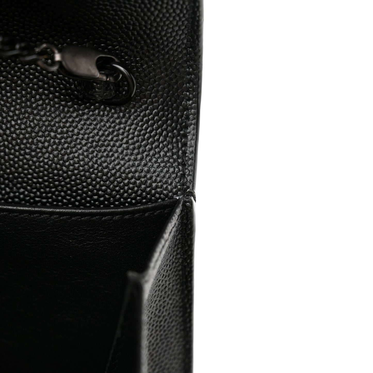 Grain de Poudre Uptown Chain Wallet Black