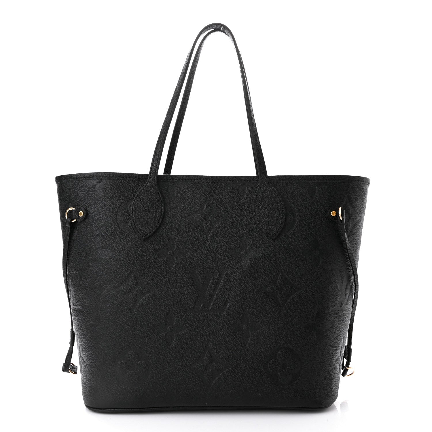 Louis Vuitton Empreinte Monogram Giant Neverfull MM Black 2 of 10