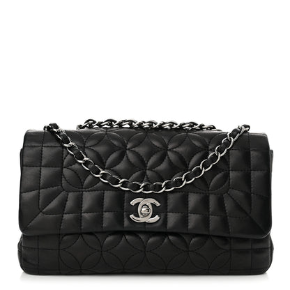 Chanel Lambskin Quilted Lady Graphic Flap Black 1 of 11