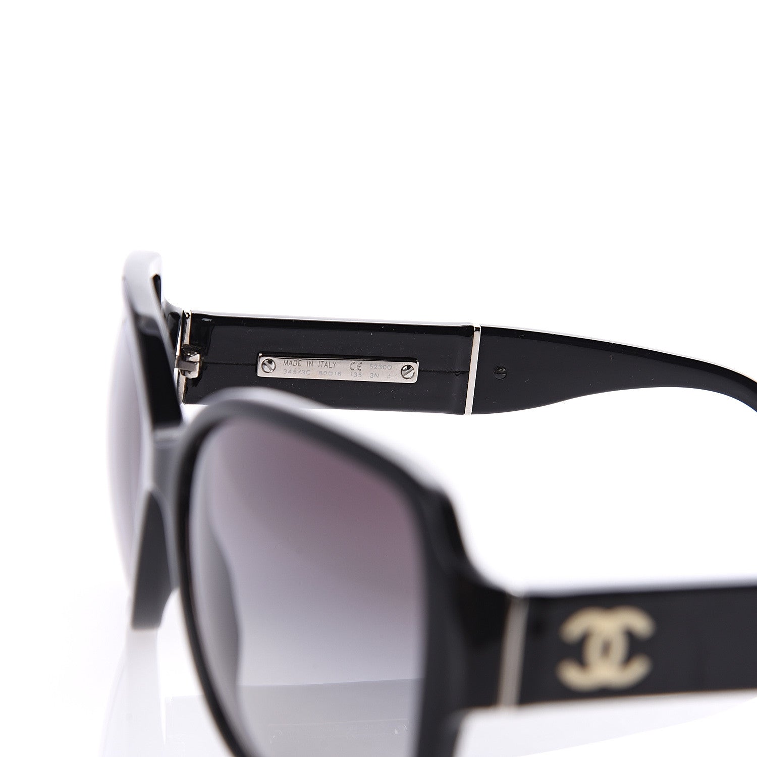 Chanel Square Summer CC Sunglasses 5230Q Black 6 of 8
