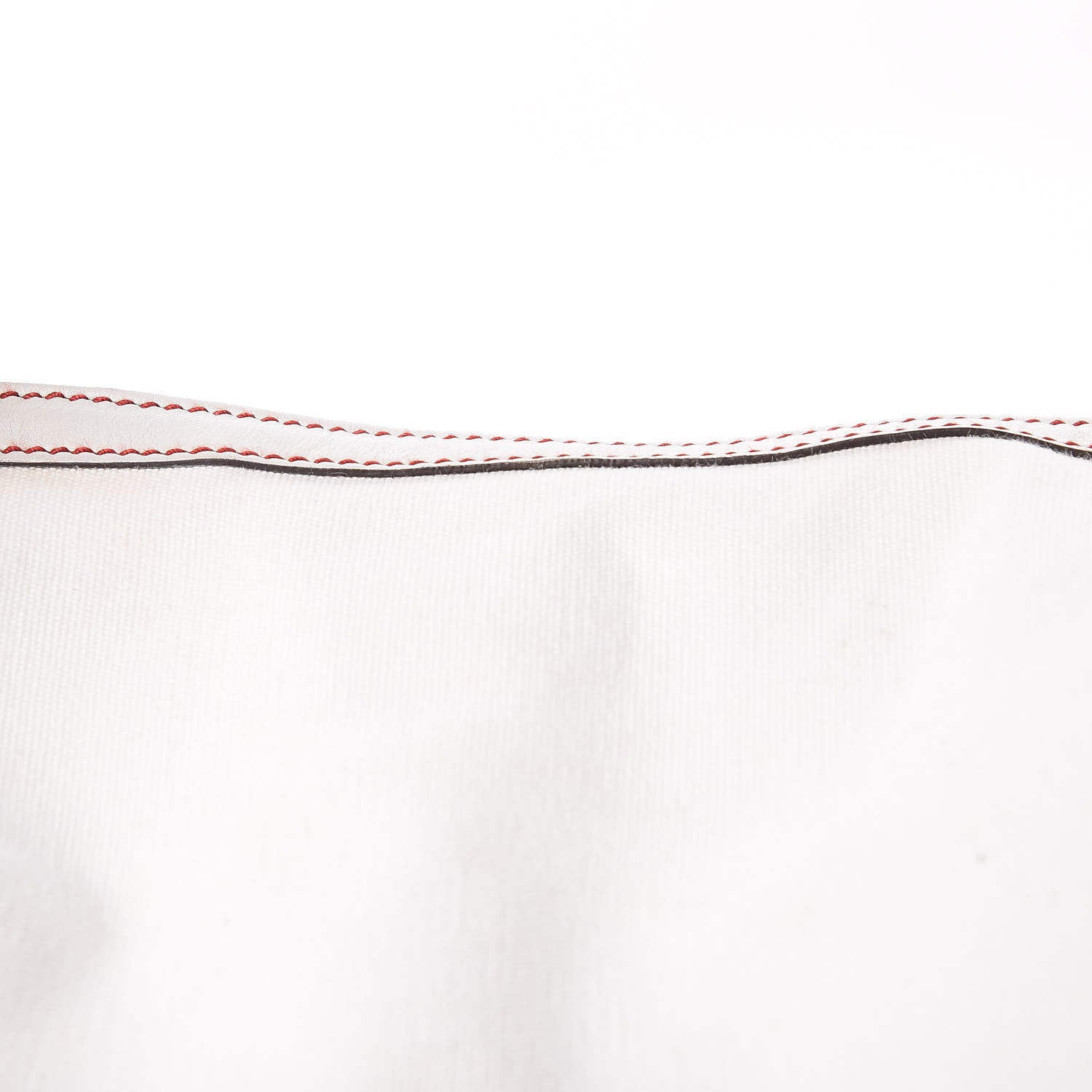 Gucci Canvas Embroidered Peggy Bamboo Top Handle Hobo White 13 of 15